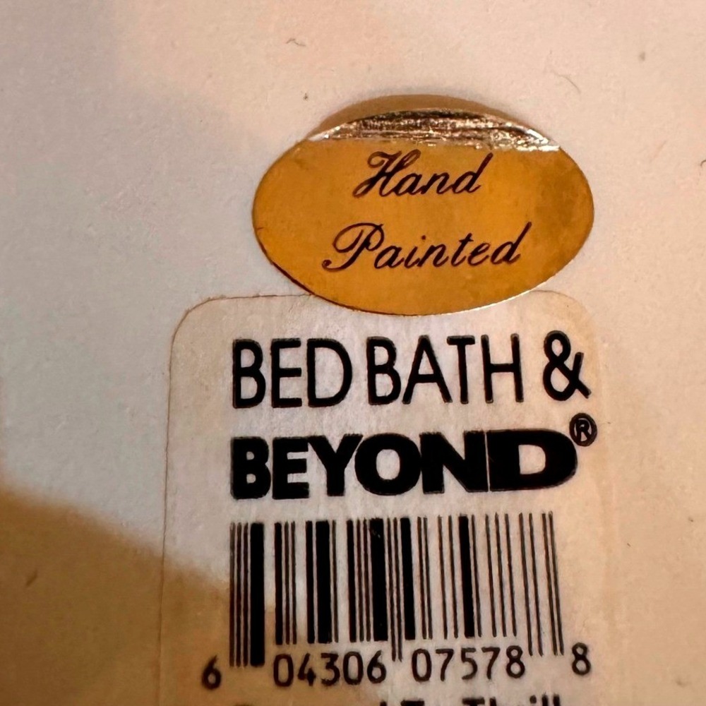 Bed Bath & Beyond Dressed To Thrill Hand Painted Tissue Cover Vintage Glam Chic - Picture 7 of 7